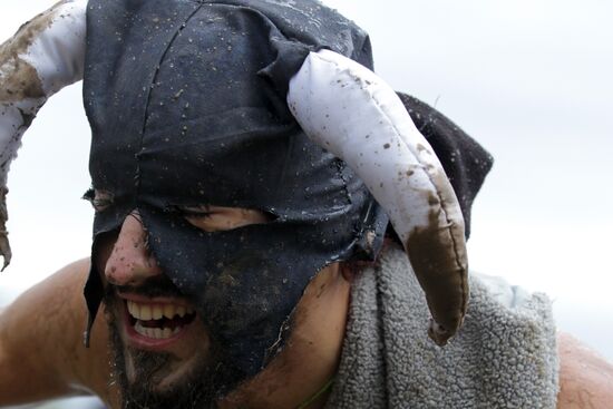 "Dirty Run 2012" competition in Kazan