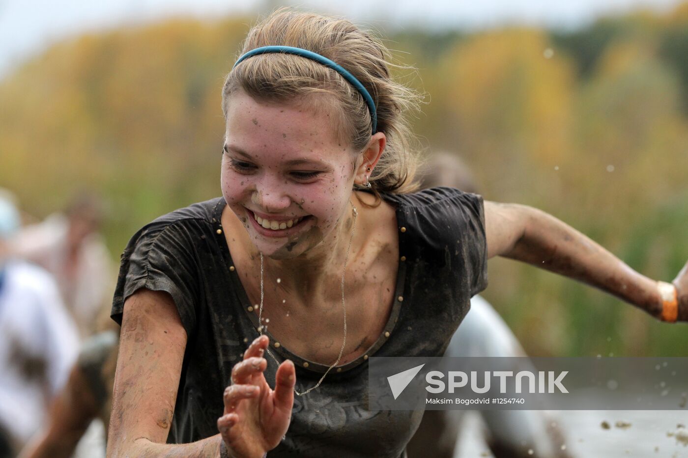 "Dirty Run 2012" competition in Kazan
