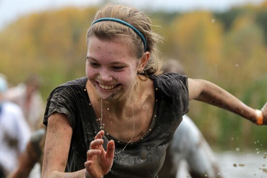 "Dirty Run 2012" competition in Kazan