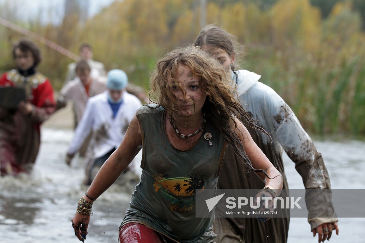 "Dirty Run 2012" competition in Kazan