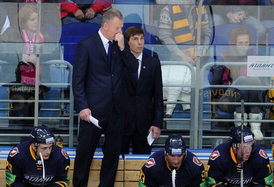 Hockey. KHL. Atlant vs. Barys