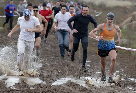 "Dirty Run 2012" competition in Kazan