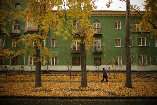 Autumn in Novosibirsk