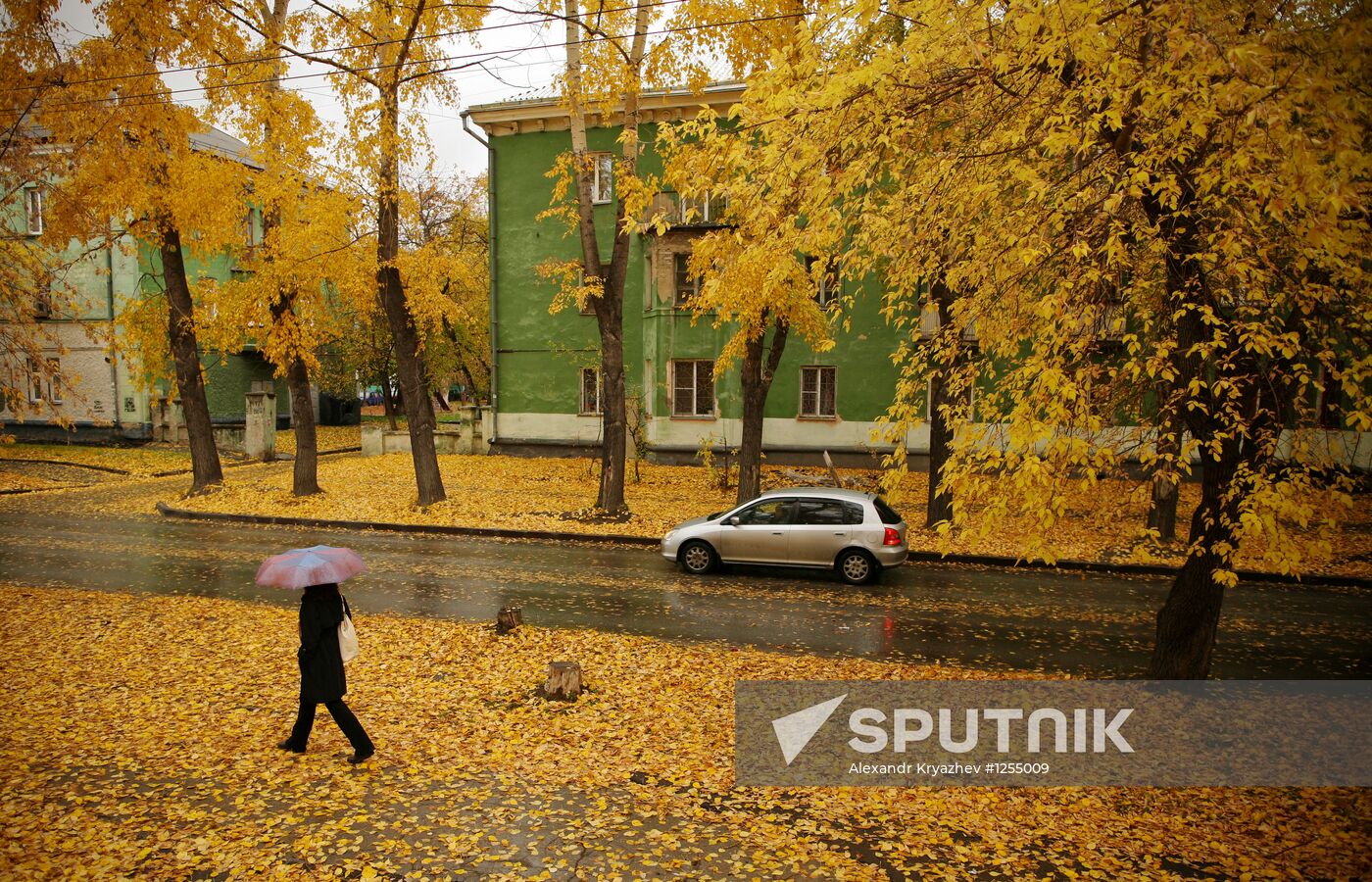 Autumn in Novosibirsk