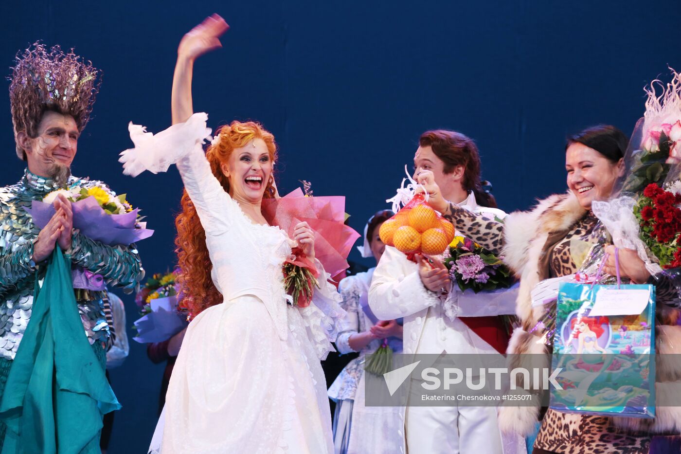 Premiere of Mermaid musical in Moscow
