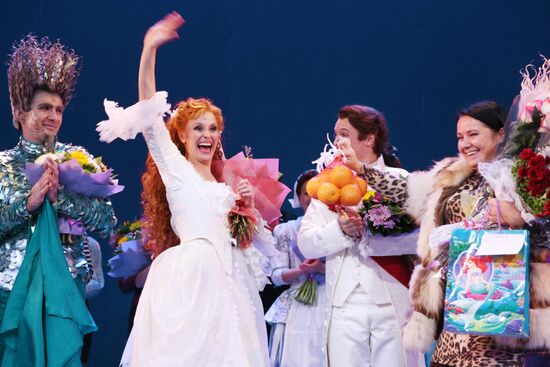 Premiere of Mermaid musical in Moscow