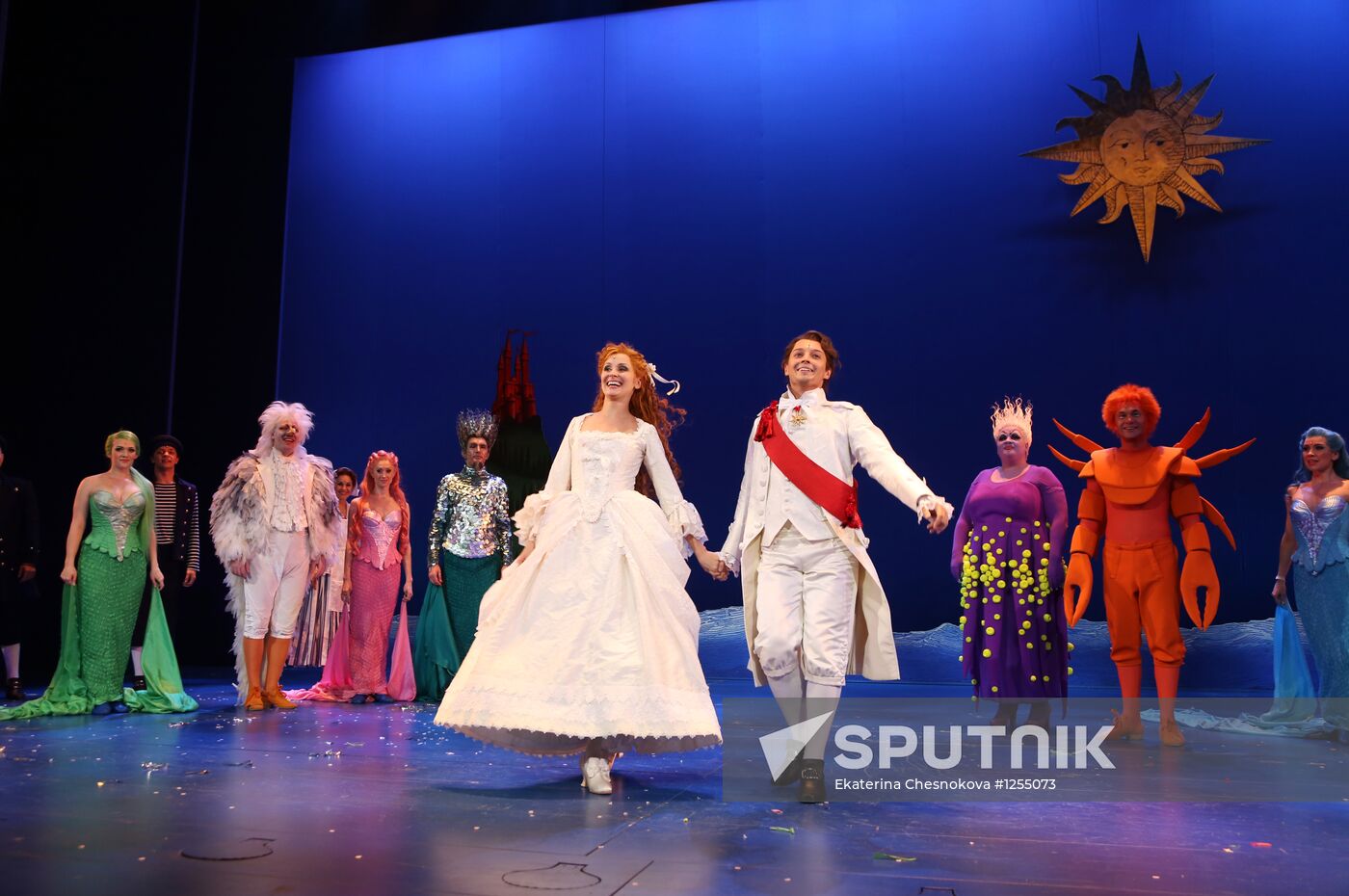 Premiere of Mermaid musical in Moscow