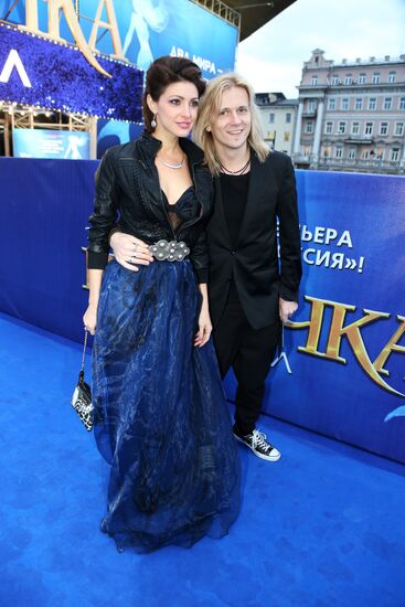 Premiere of Mermaid musical in Moscow