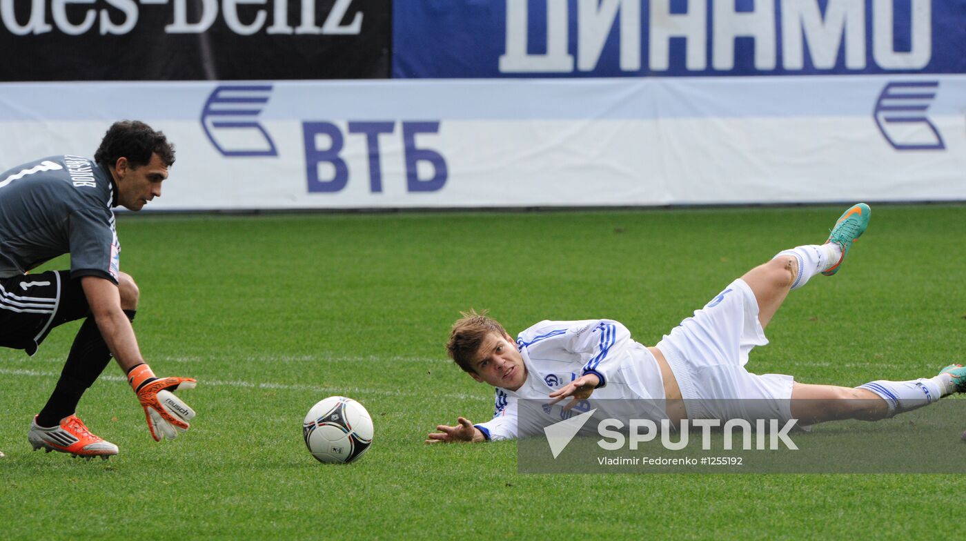 Russian Football Premier-League. Dynamo vs. Anzhi