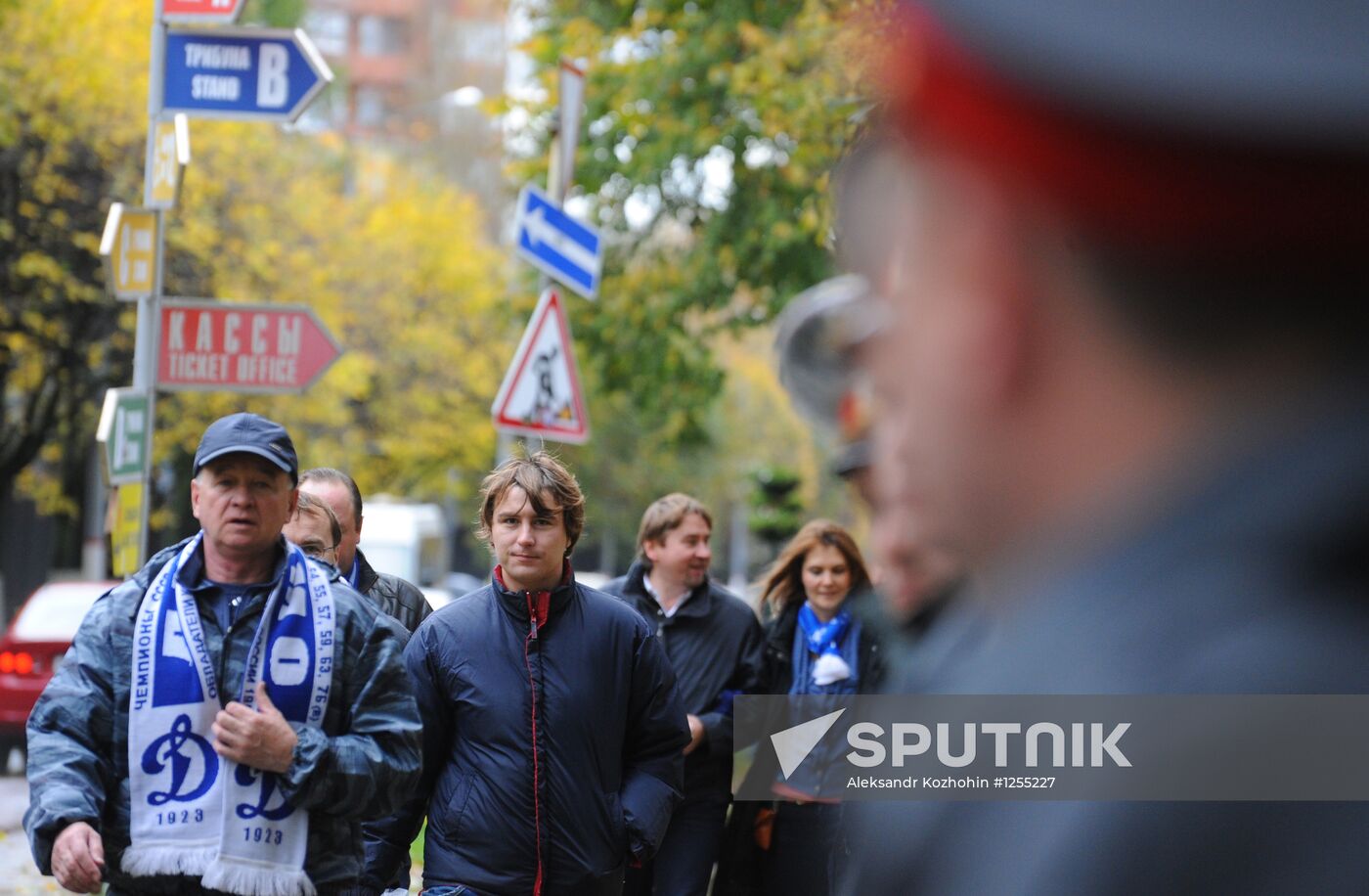 Russian Football Premier League. Dynamo Moscow vs. Anzhi