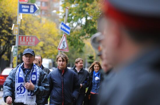 Russian Football Premier League. Dynamo Moscow vs. Anzhi