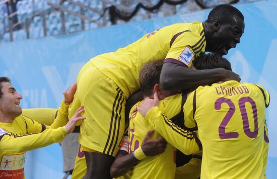 Russian Football Premier League. Dynamo Moscow vs. Anzhi