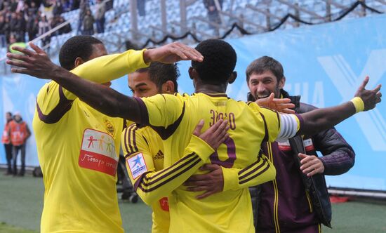 Russian Football Premier League. Dynamo Moscow vs. Anzhi