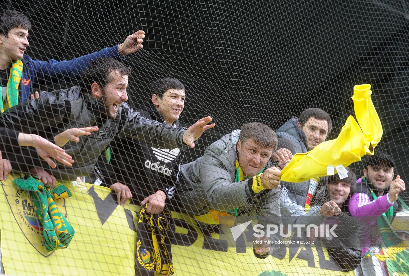 Russian Football Premier League. Dynamo Moscow vs. Anzhi