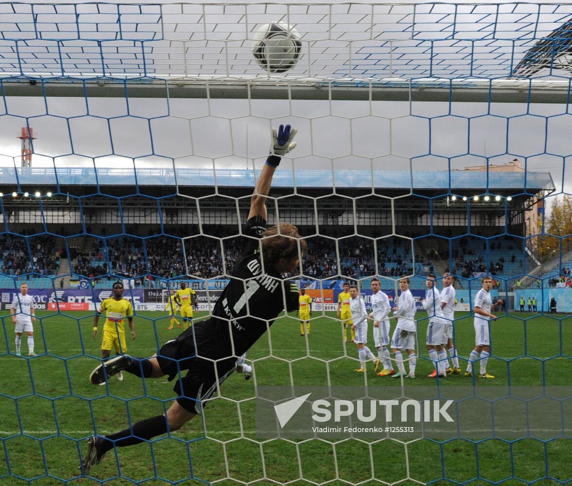 Russian Football Premier League. Dynamo Moscow vs. Anzhi