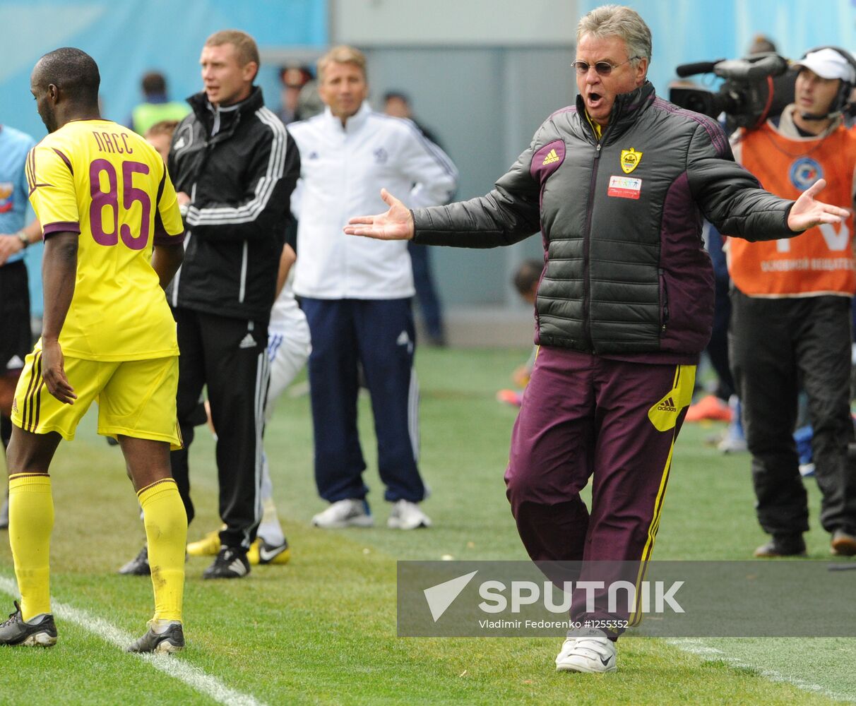 Russian Football Premier League. Dynamo Moscow vs. Anzhi