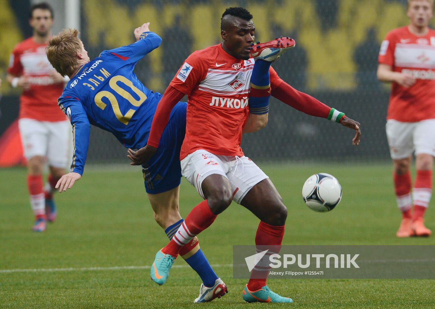 Russian Football Premier League. Spartak vs. CSKA