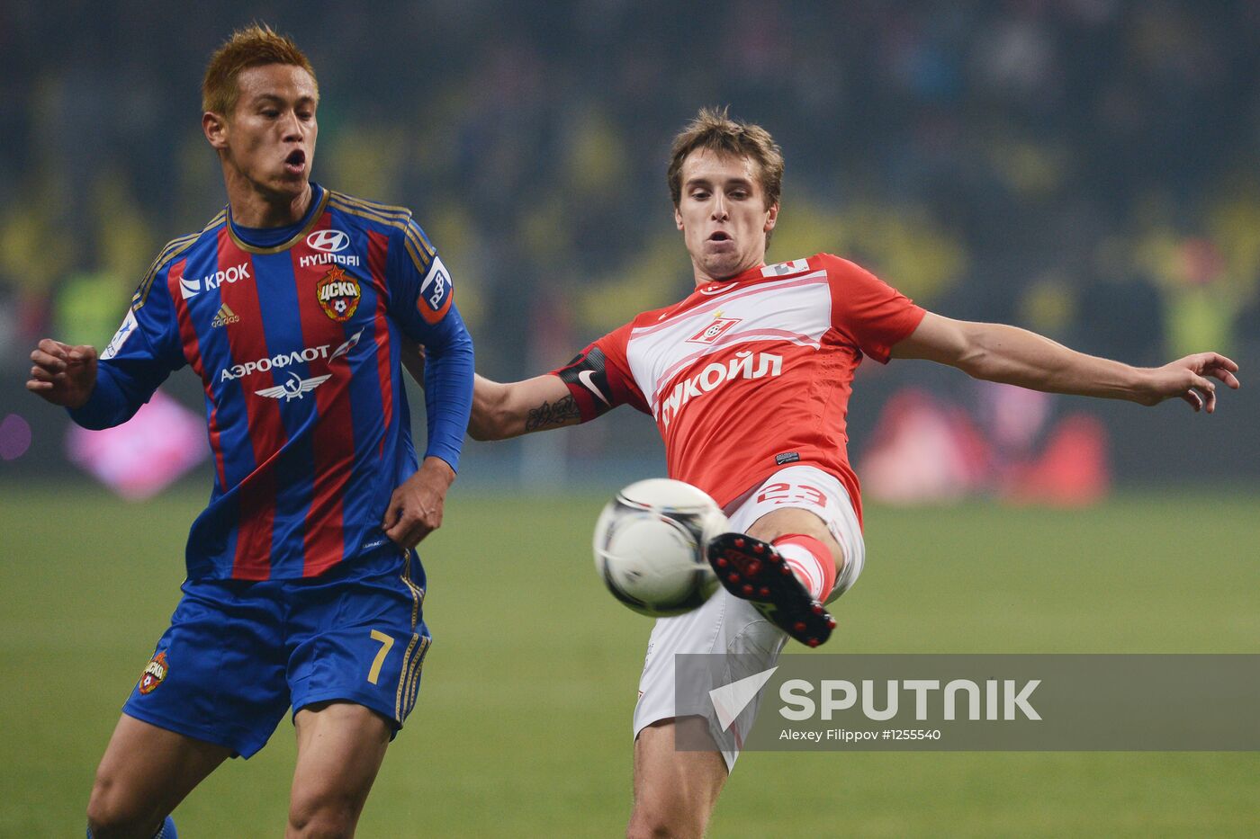 Russian Football Premier League. Spartak vs. CSKA