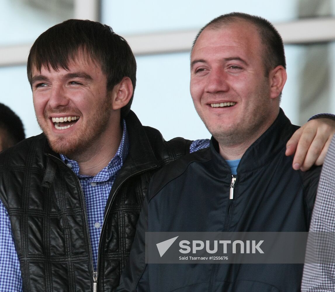 Horse races honoring the birthday of Vladimir Putin in Chechnya