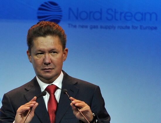 Launch of second section of Nord Stream gas pipeline