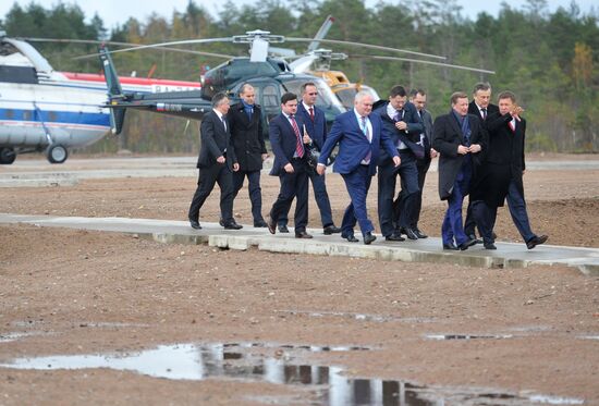 Launch of second section of Nord Stream gas pipeline