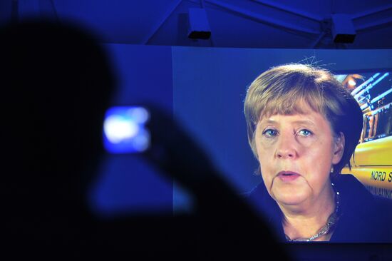 Launch of second section of Nord Stream gas pipeline