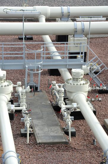 Launch of second section of Nord Stream gas pipeline