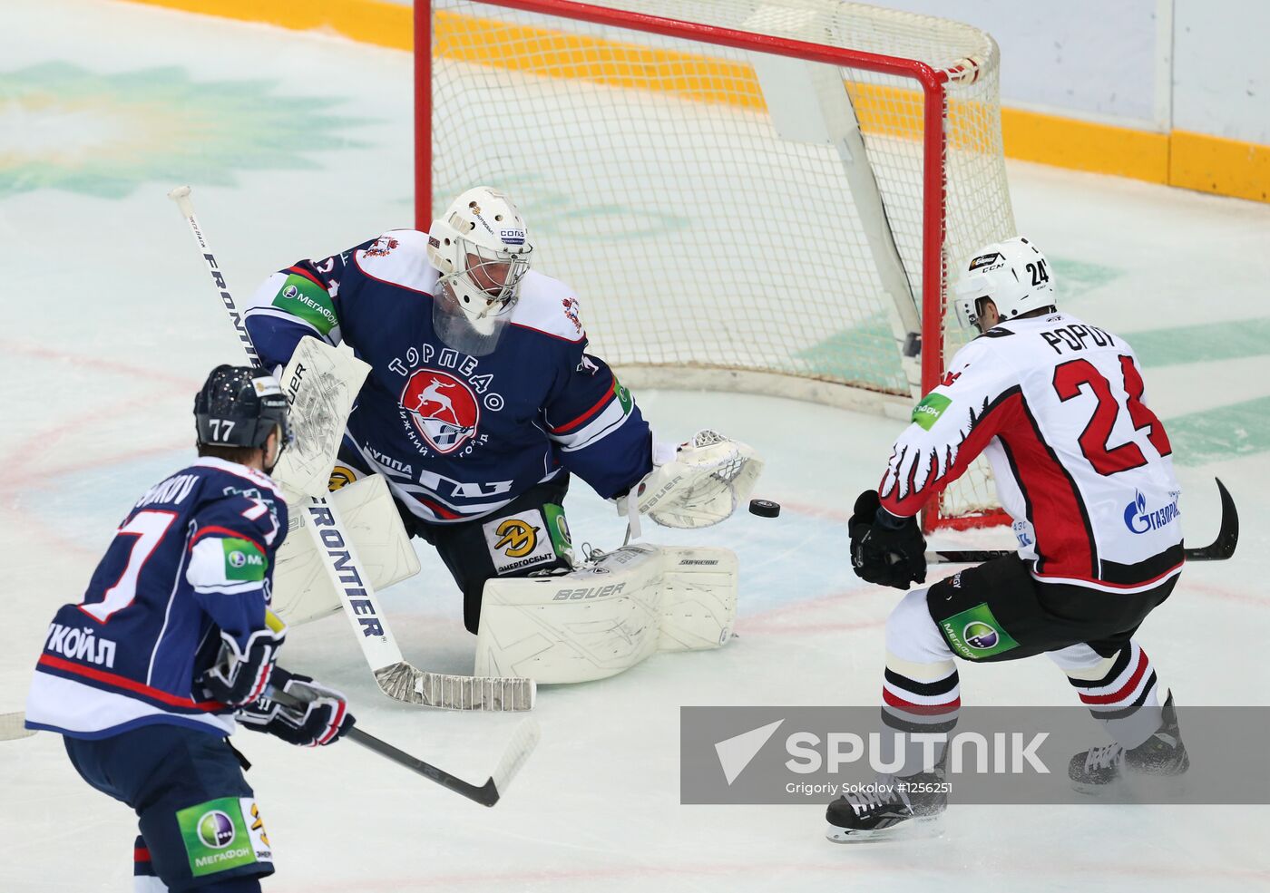 KHL. Torpedo Nizhny Novgorod vs. Avangard Omsk