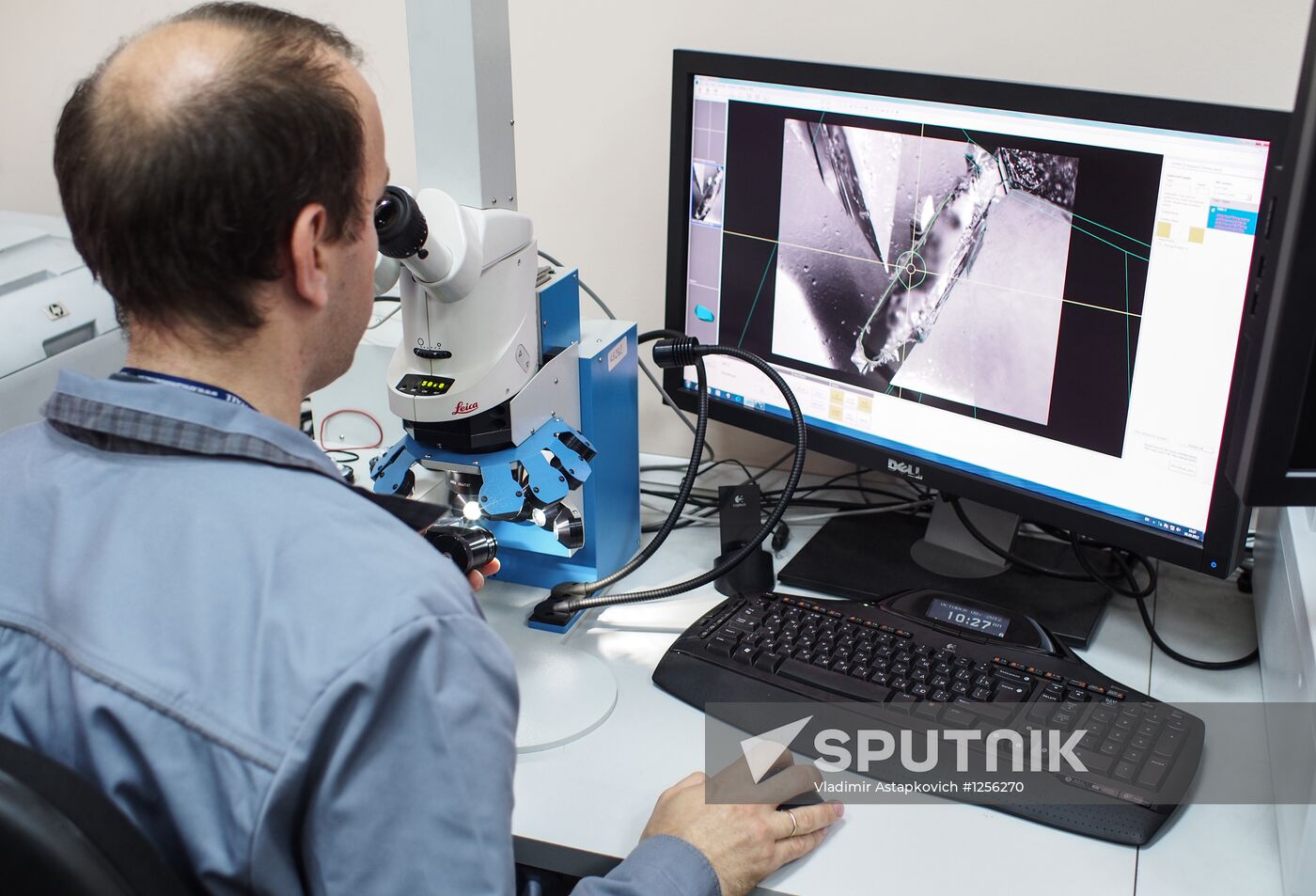 Work of the Kristall diamond factory in Smolensk