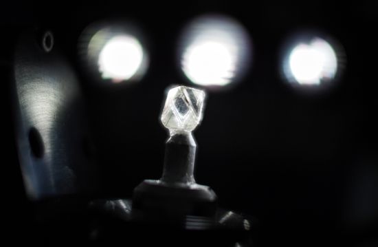 Work of the Kristall diamond factory in Smolensk