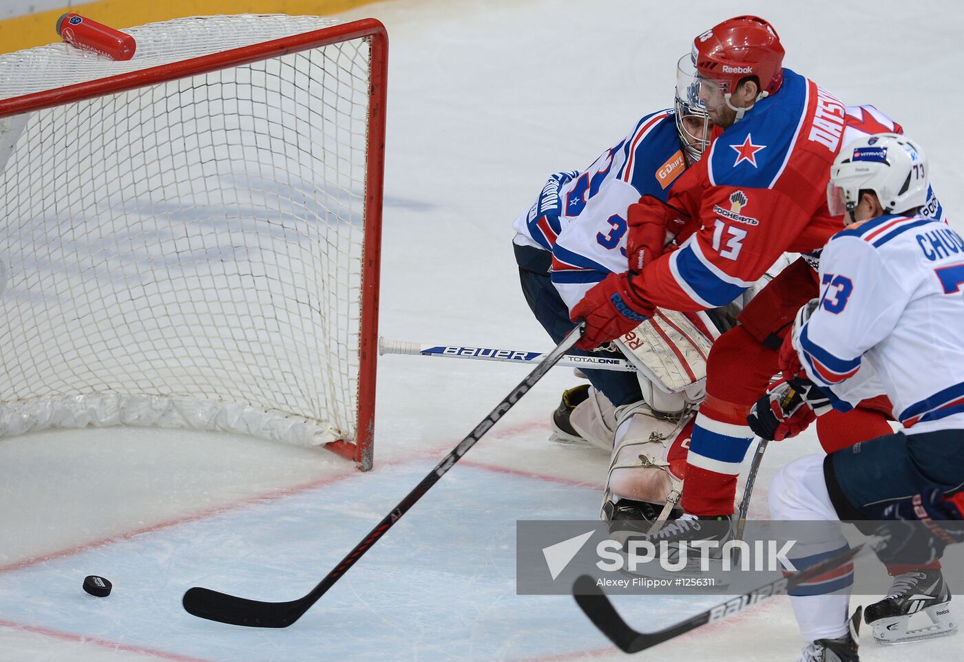 KHL. CSKA Moscow vs. SKA St. Petersburg