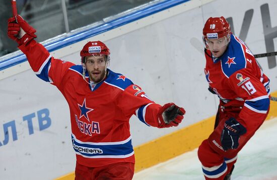 KHL. CSKA Moscow vs. SKA St. Petersburg