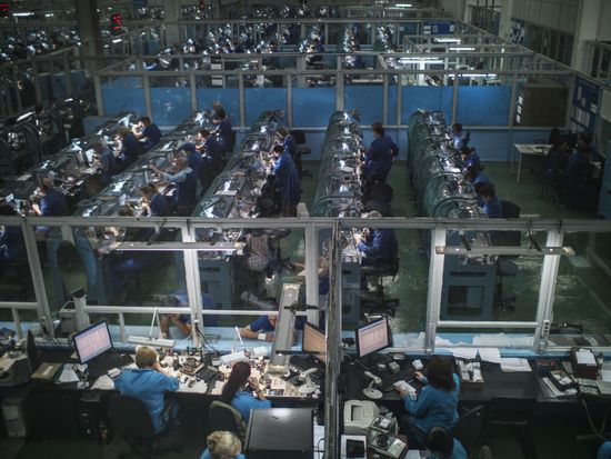 Work of the Kristall diamond factory in Smolensk