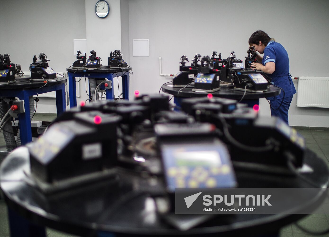 Work of the Kristall diamond factory in Smolensk