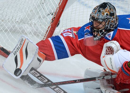 KHL. CSKA Moscow vs. SKA St. Petersburg
