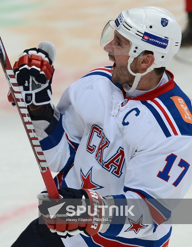 KHL. CSKA Moscow vs. SKA St. Petersburg