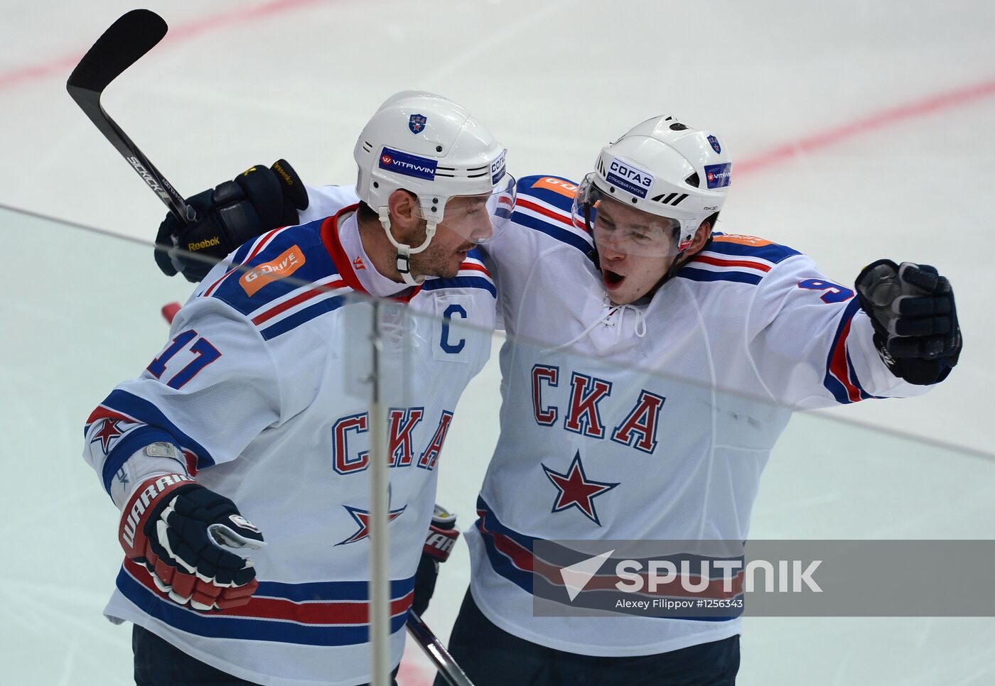 KHL. CSKA Moscow vs. SKA St. Petersburg