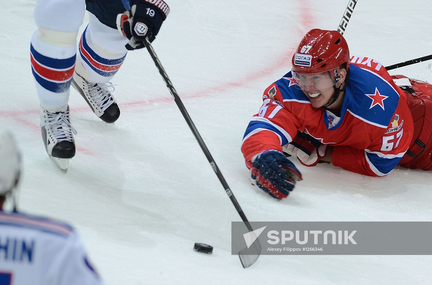 KHL. CSKA Moscow vs. SKA St. Petersburg