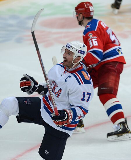 KHL. CSKA Moscow vs. SKA St. Petersburg