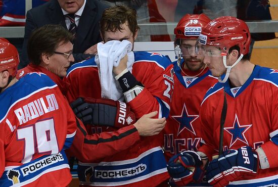 KHL. CSKA Moscow vs. SKA St. Petersburg