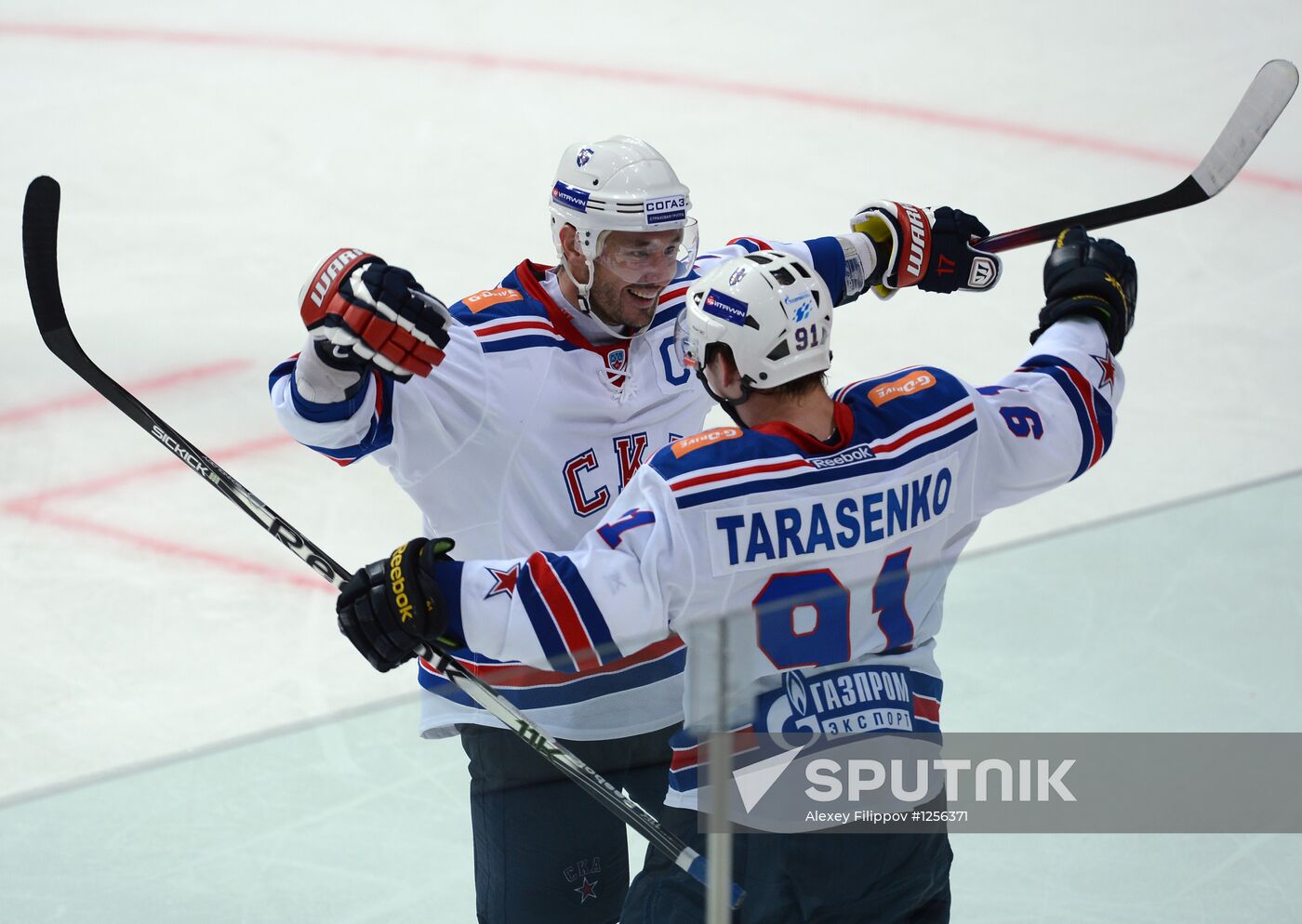 KHL. CSKA Moscow vs. SKA St. Petersburg