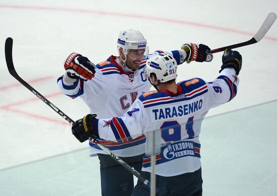 KHL. CSKA Moscow vs. SKA St. Petersburg