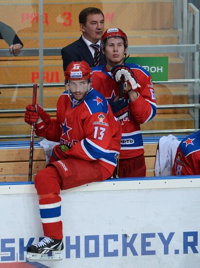 KHL. CSKA Moscow vs. SKA St. Petersburg