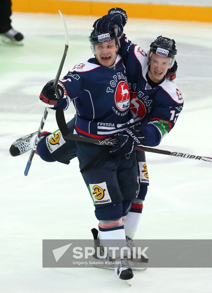 KHL. Torpedo Nizhny Novgorod vs. Avangard Omsk