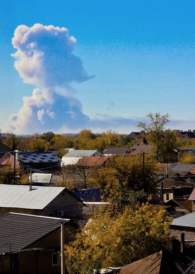Munitions blast on outskirts of Orenburg
