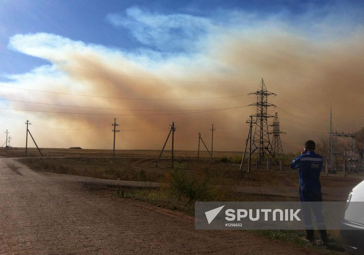 Munitions blast on outskirts of Orenburg