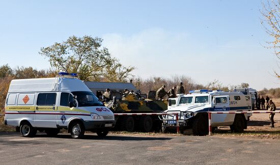 Munitions blast on outskirts of Orenburg