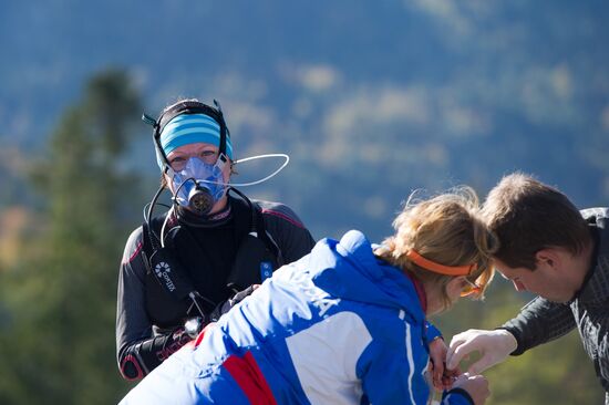 Biathlon. Russian national women's team trains in Ruhpolding