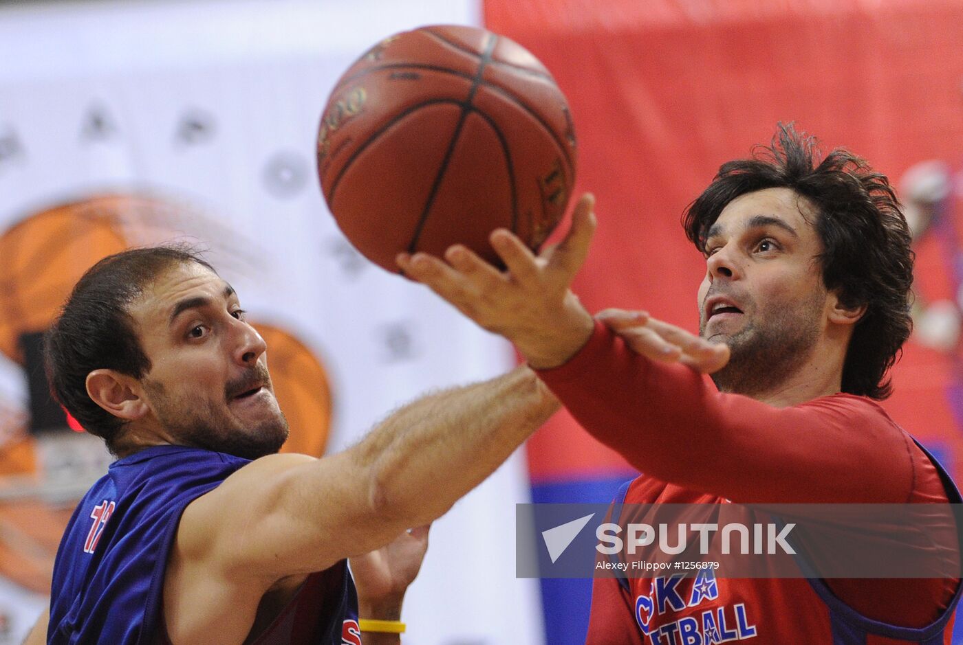 Basketball. CSKA Moscow holds open training session