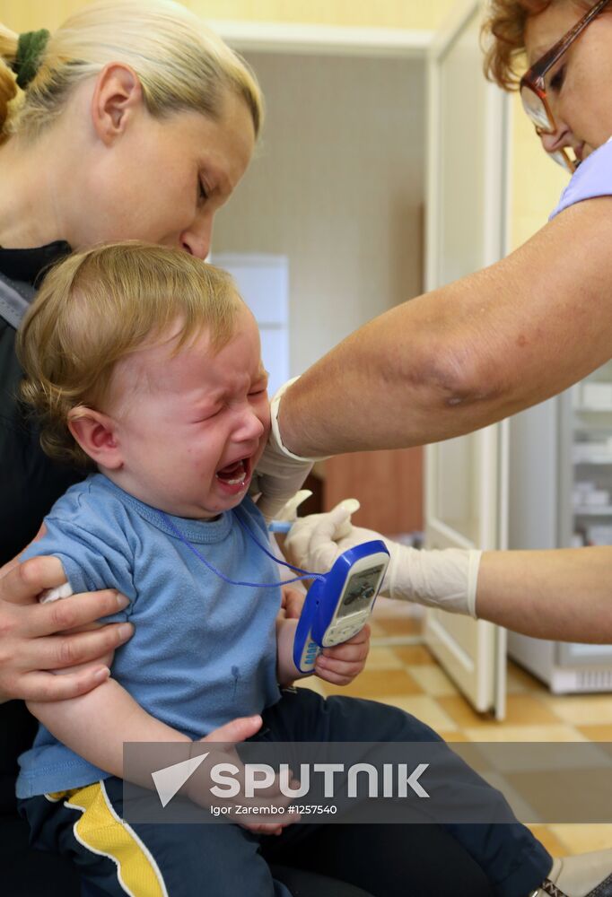 Flu vaccination in Kaliningrad